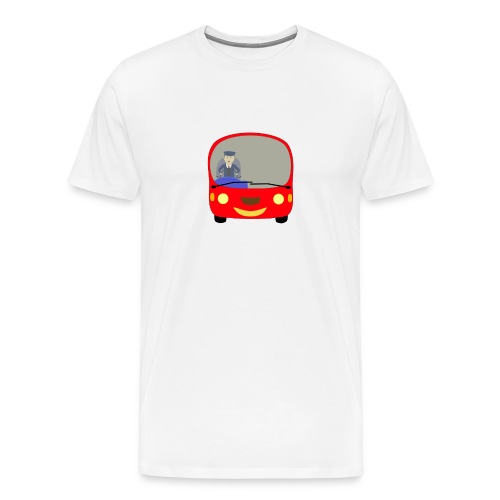 bus front - Men's Premium T-Shirt
