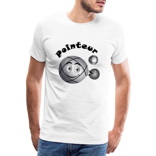 t shirt pointeur pétanque boule existe en tireur N - T-shirt Premium Homme