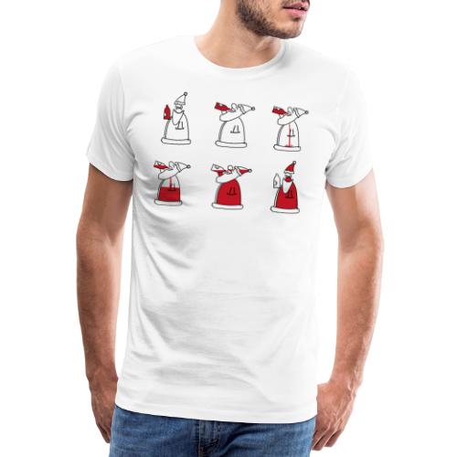 Fröhlicher Niko - Männer Premium T-Shirt