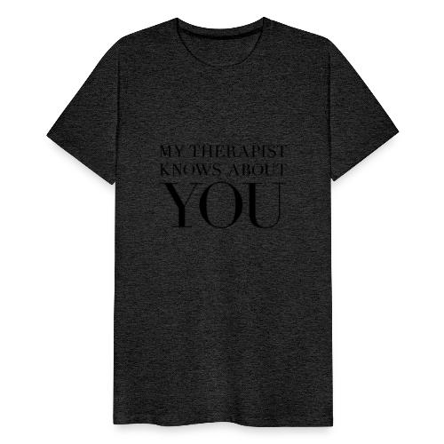SIIKALINE THERAPIST - Premium-T-shirt herr