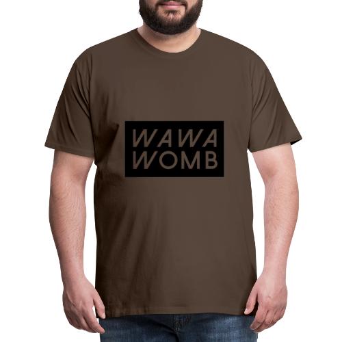 SIIKALINE WAWAWOMB - Premium-T-shirt herr
