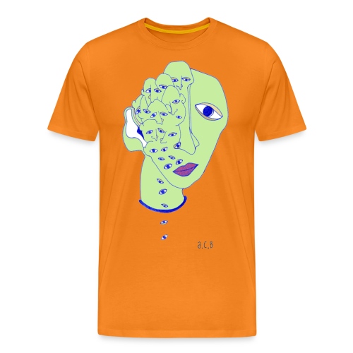 Eyedrop - Mannen Premium T-shirt