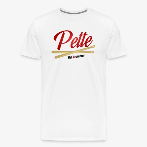 Pette the Drummer - Men's Premium T-Shirt