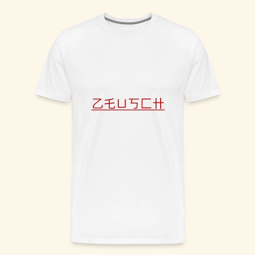 Zeusch Logo - Mannen Premium T-shirt
