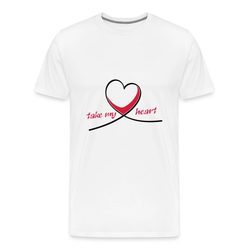 Take My Heart - Männer Premium T-Shirt