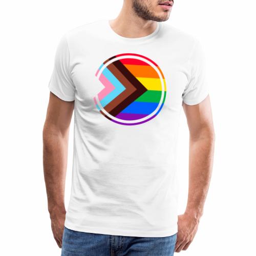 Circle Progressive Pride - Männer Premium T-Shirt