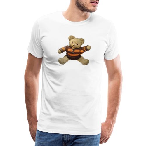Teddybär - orange braun - Retro Vintage - Bär - Männer Premium T-Shirt