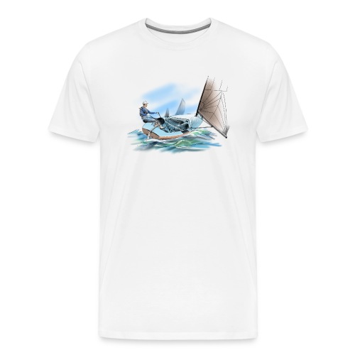 segelboot - Männer Premium T-Shirt