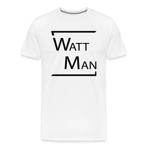 Watt Man - Mannen Premium T-shirt