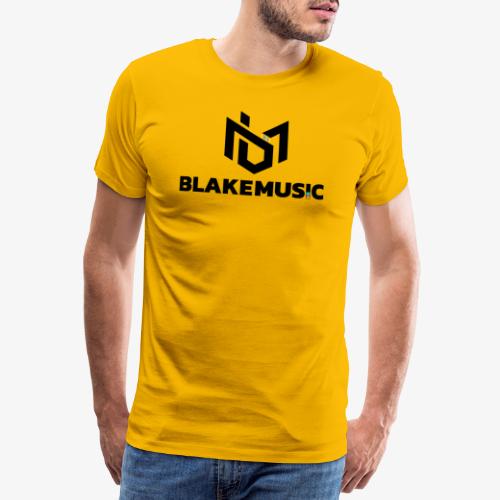 blAkeMusic Logo Black - Men's Premium T-Shirt