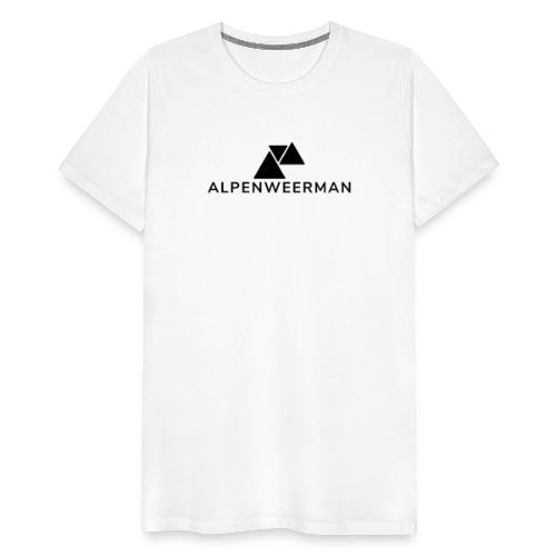 logo alpenweerman zwart - Mannen Premium T-shirt
