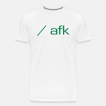afk - Premium T-skjorte for menn