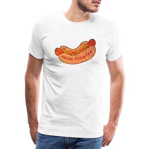 Food Fighter - Hot Dog - Männer Premium T-Shirt