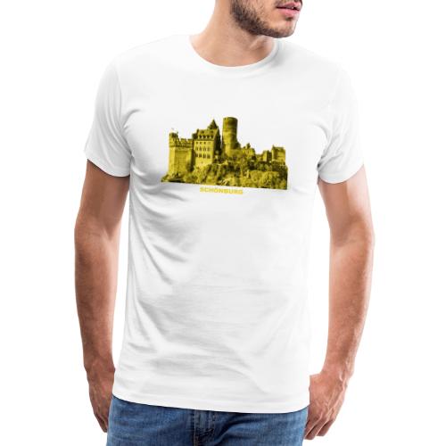 Schönburg Oberwesel Rhein Rheinland-Pfalz - Männer Premium T-Shirt