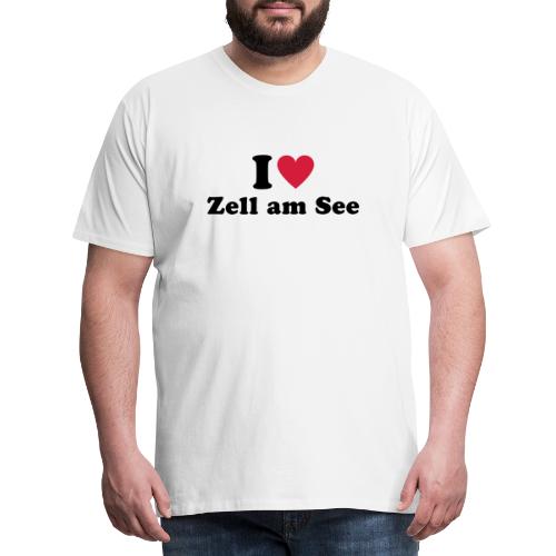 i love zell am see 1 - Mannen Premium T-shirt