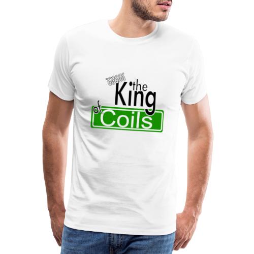 The King of Coils - Männer Premium T-Shirt