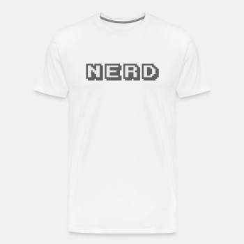 Nerd - Premium T-skjorte for menn