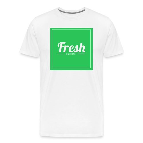 Green square - Men's Premium T-Shirt