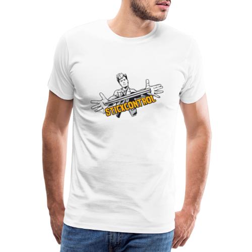 Stickcontrol Drums - Männer Premium T-Shirt