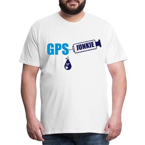 GPS Junkie - 3colors - 2010 - Männer Premium T-Shirt