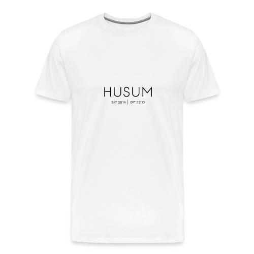 Husum, Schleswig-Holstein, Nordsee, Nordfriesland - Männer Premium T-Shirt