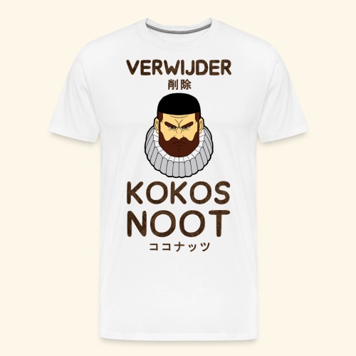 Verwijder Kokosnoot - Mannen Premium T-shirt