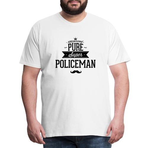 100 prozentiger Super-Polizist - Männer Premium T-Shirt