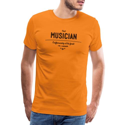 Bester Musiker wie ein Superheld - Männer Premium T-Shirt
