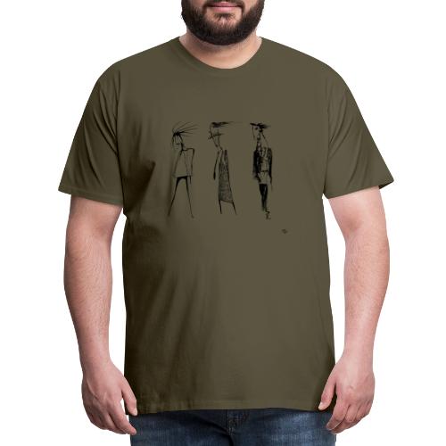 Zusammen allein - Männer Premium T-Shirt
