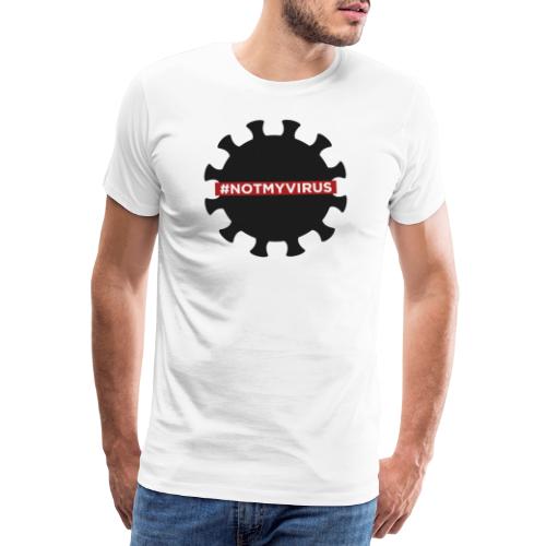 NotMyVirus black - T-shirt Premium Homme
