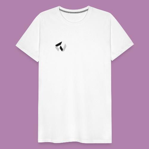 [2021 Collection] Logo Simple black&white - Männer Premium T-Shirt