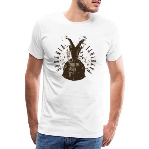 Vintage Skanderbeg helm iskender - Männer Premium T-Shirt