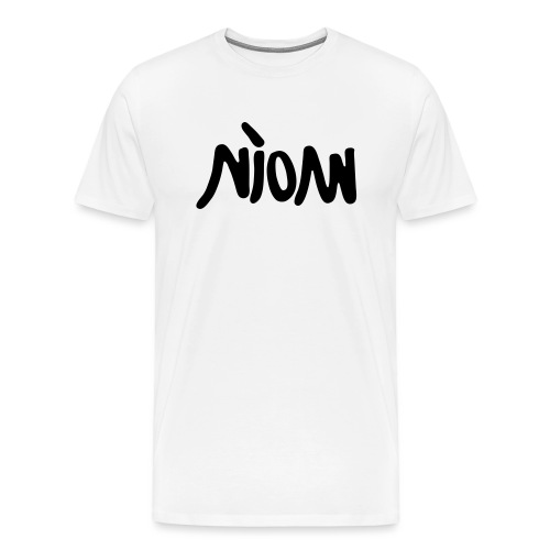 #moin #white - Männer Premium T-Shirt