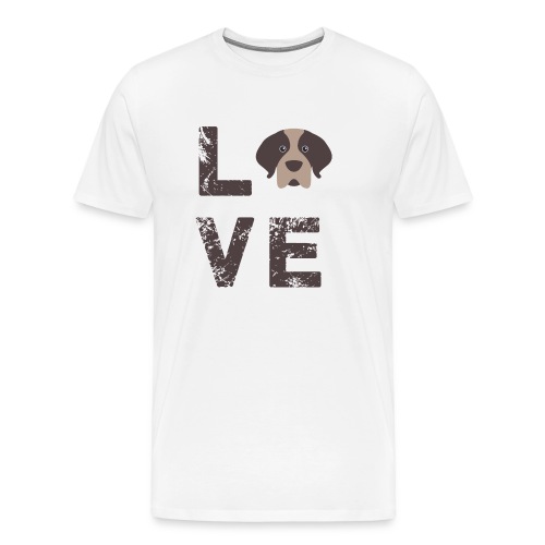 LOVE Dogue - T-shirt Premium Homme