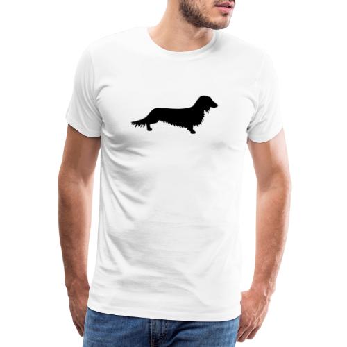 Langhaardackel - Männer Premium T-Shirt