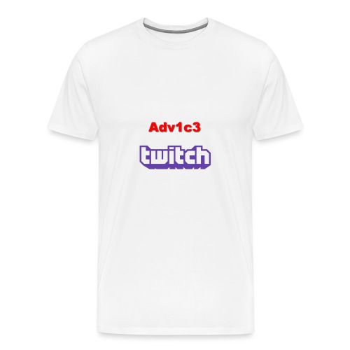 First Full Merch Line - Twitch Adv1c3 - Mannen Premium T-shirt