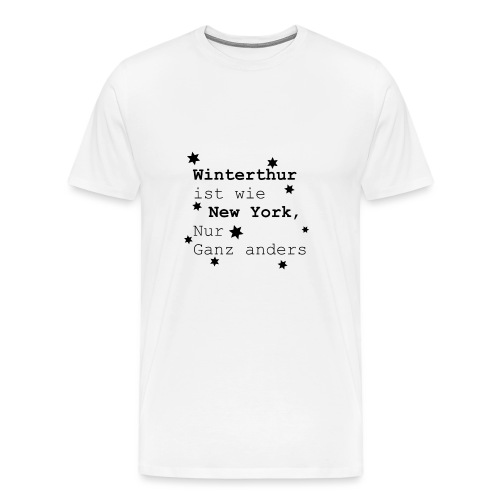 Winterthur Schweiz Heimatliebe Lieblingsstadt - Männer Premium T-Shirt