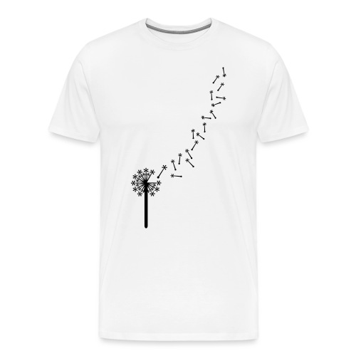 Go Dandelion Go! - Premium-T-shirt herr