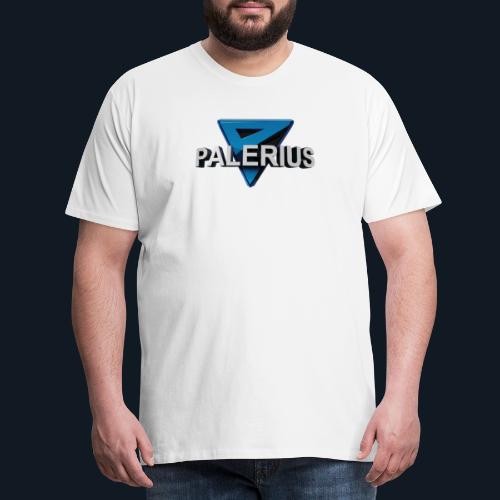 Palerius Logo and Text - Men's Premium T-Shirt