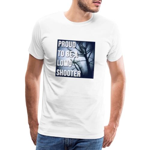 Proud to be a Lomo shooter - Mannen Premium T-shirt