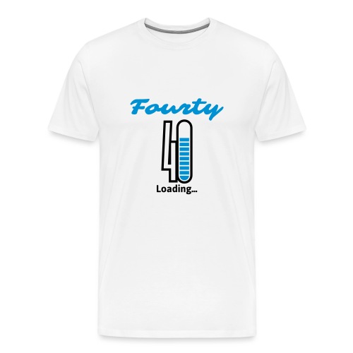 Fourty Loading... - Männer Premium T-Shirt