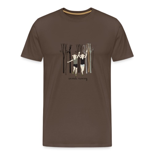 Moutons running - T-shirt Premium Homme