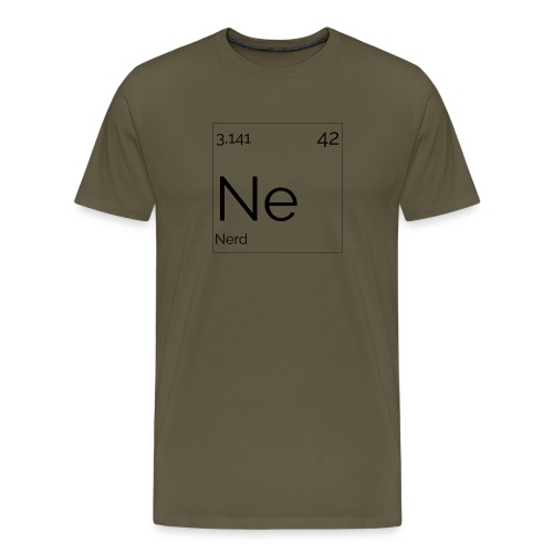 Mendeleïev Nerd - T-shirt Premium Homme