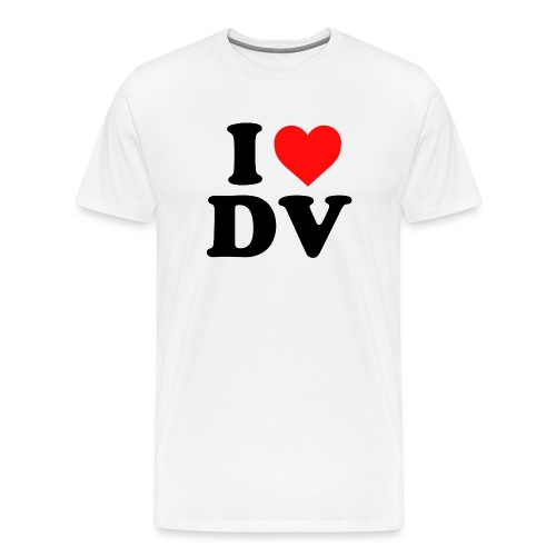 I heart DV - Männer Premium T-Shirt
