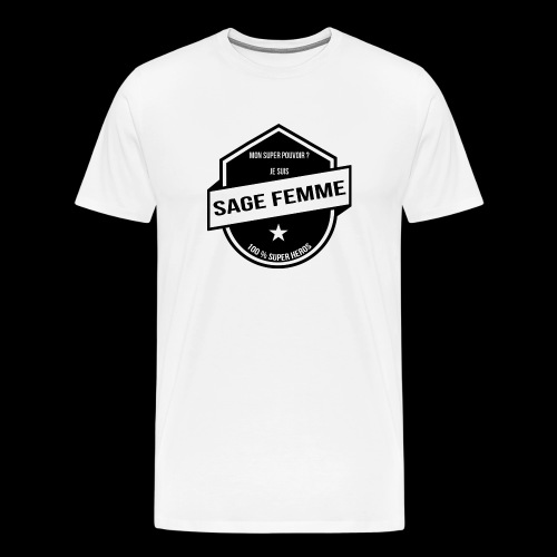 SUPER POUVOIR: SAGE FEMME - T-shirt Premium Homme