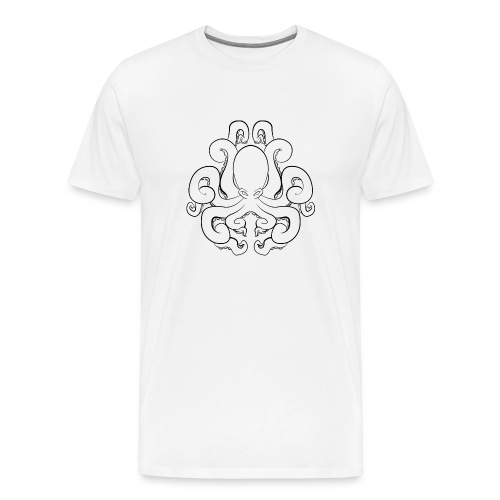 Black Octopus - T-shirt Premium Homme