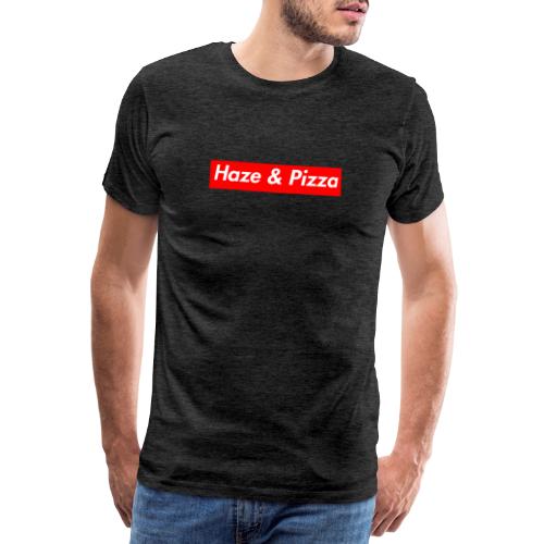 Haze & Pizza - Männer Premium T-Shirt