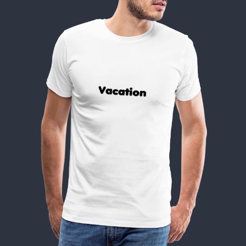 Vacation-MariusLeRoy - Premium-T-shirt herr