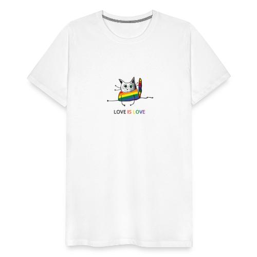 Love is Love - Liebe ist Liebe - Männer Premium T-Shirt