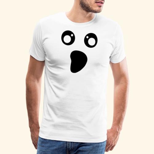 Kawaii Ghost face - Männer Premium T-Shirt